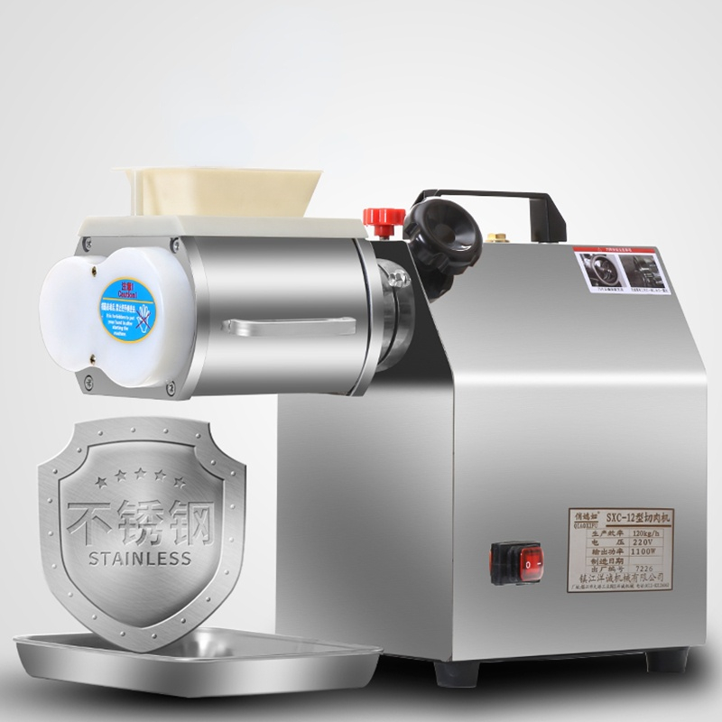 Automatic Meat Slicer Home - Krajalnica do mięsa handlowa elektryczna stal