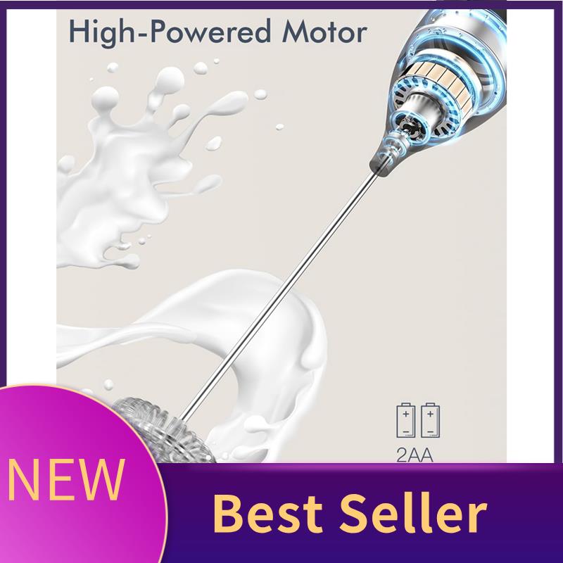 Electric Milk Frother Handheld - ABHI - Spieniacz do mleka ręczny