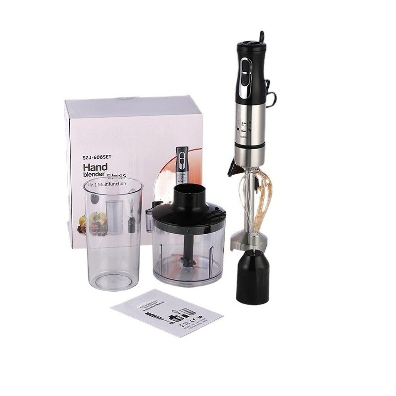 Immersion Hand Blender Set - Wielofunkcyjny zestaw blendera zanurzeniowego, przenośny elektryczny