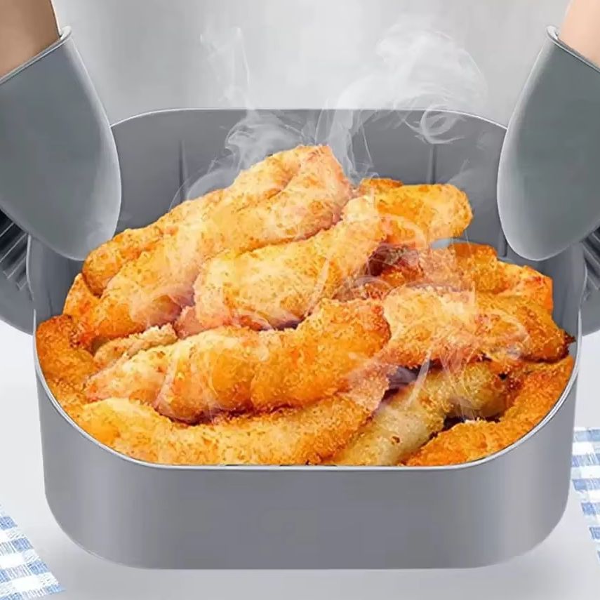 Silikonowe wkładki do frytkown – Air Fryer Silicone Pot Liner recenzja i cena