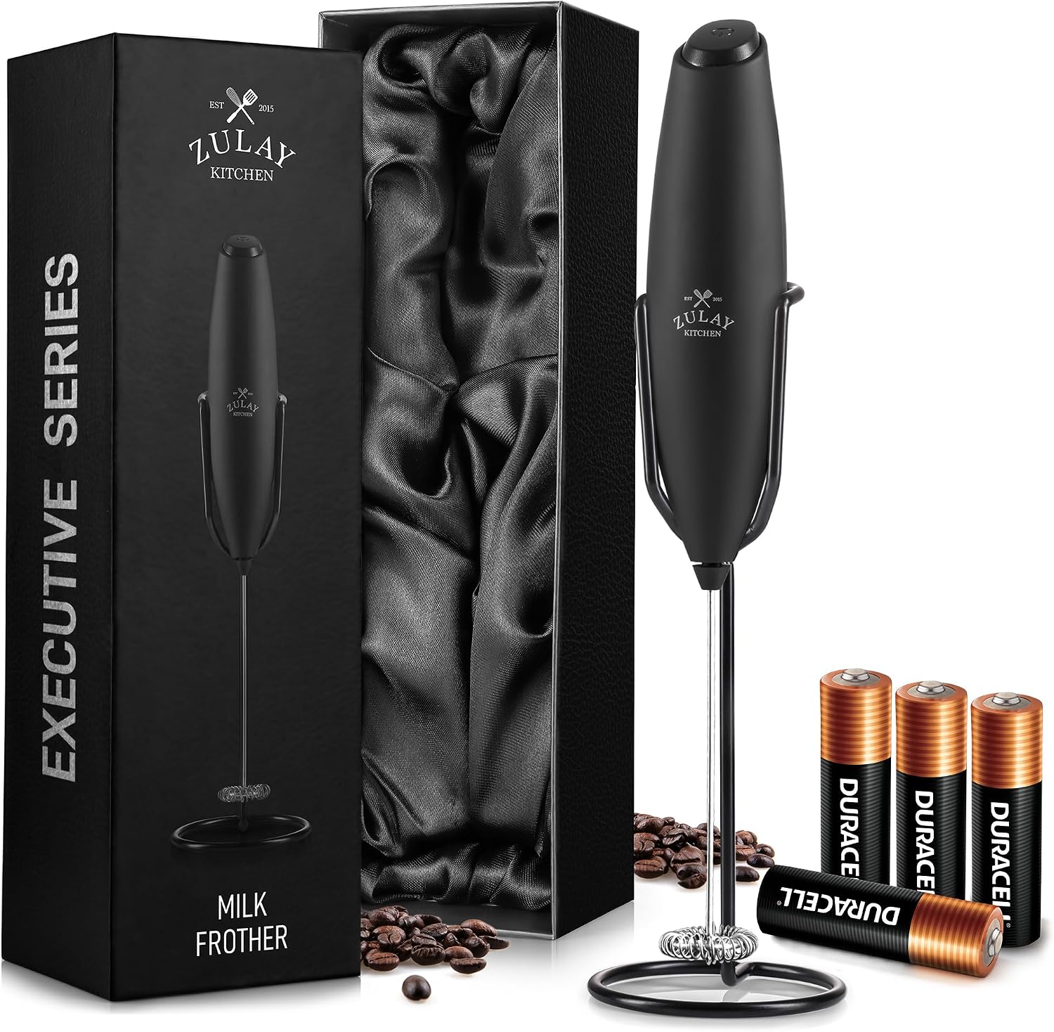 Elektryczny spieniacz do mleka – Electric Milk Frother Handheld recenzja i cena