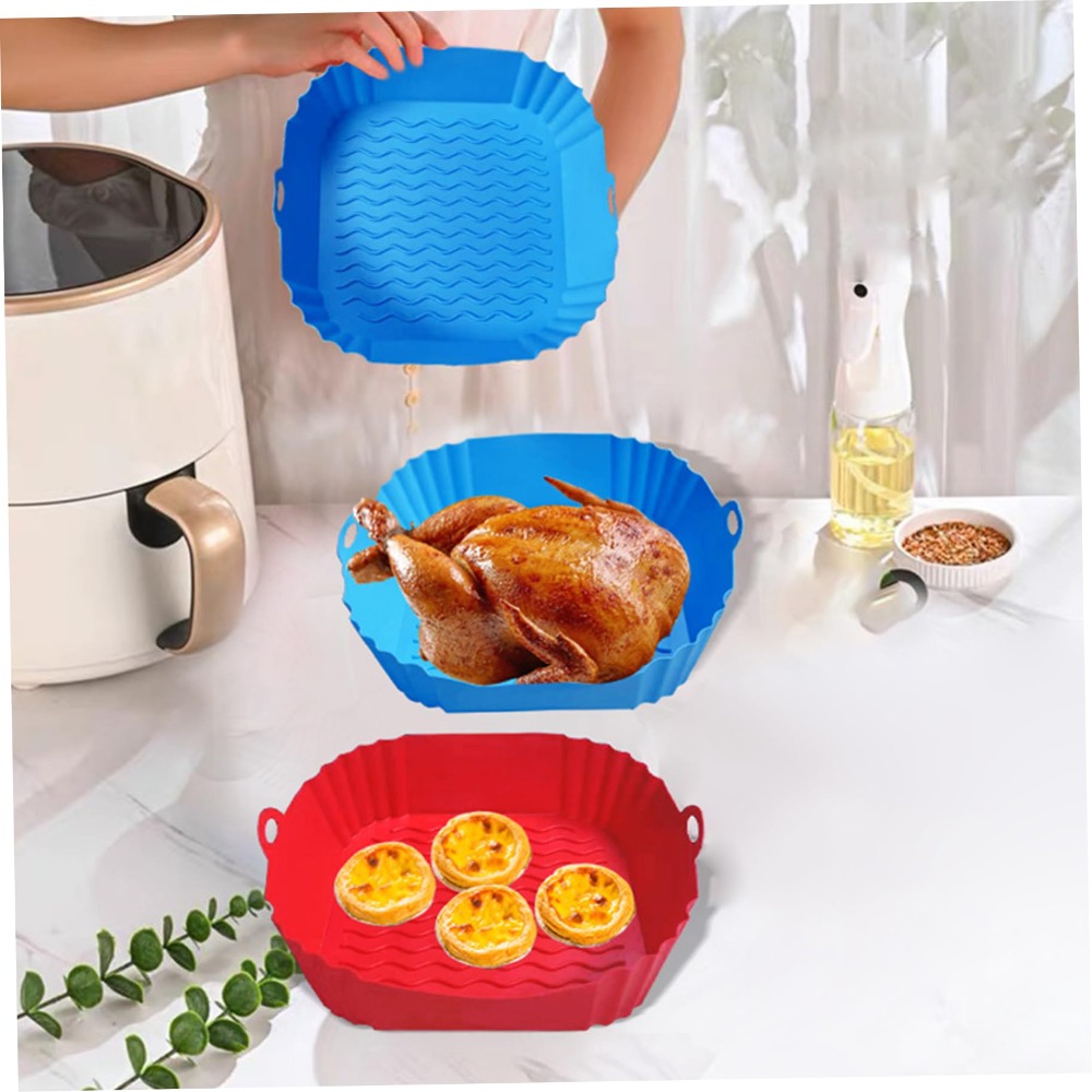 Silikonowe wkładki do frytkown – Air Fryer Silicone Pot Liner recenzja i cena