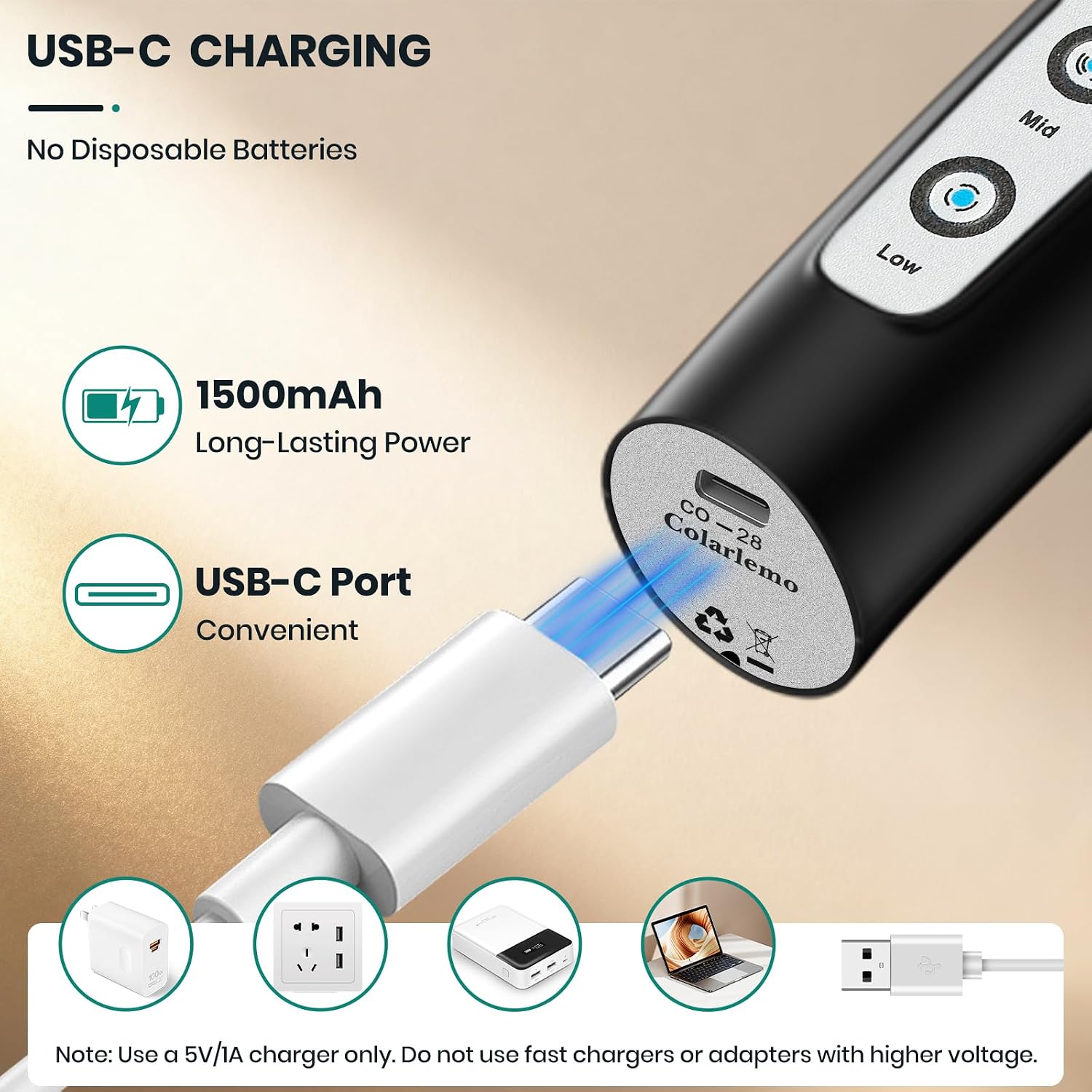 Akumulatorowy spieniacz do mle – Electric Milk Frother Handheld recenzja i cena