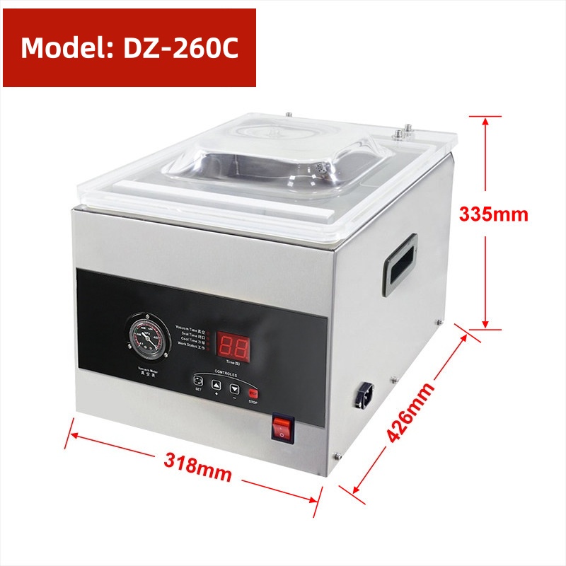 Stacjonarna komercyjna maszyna – Food Vacuum Sealer Machine recenzja i cena