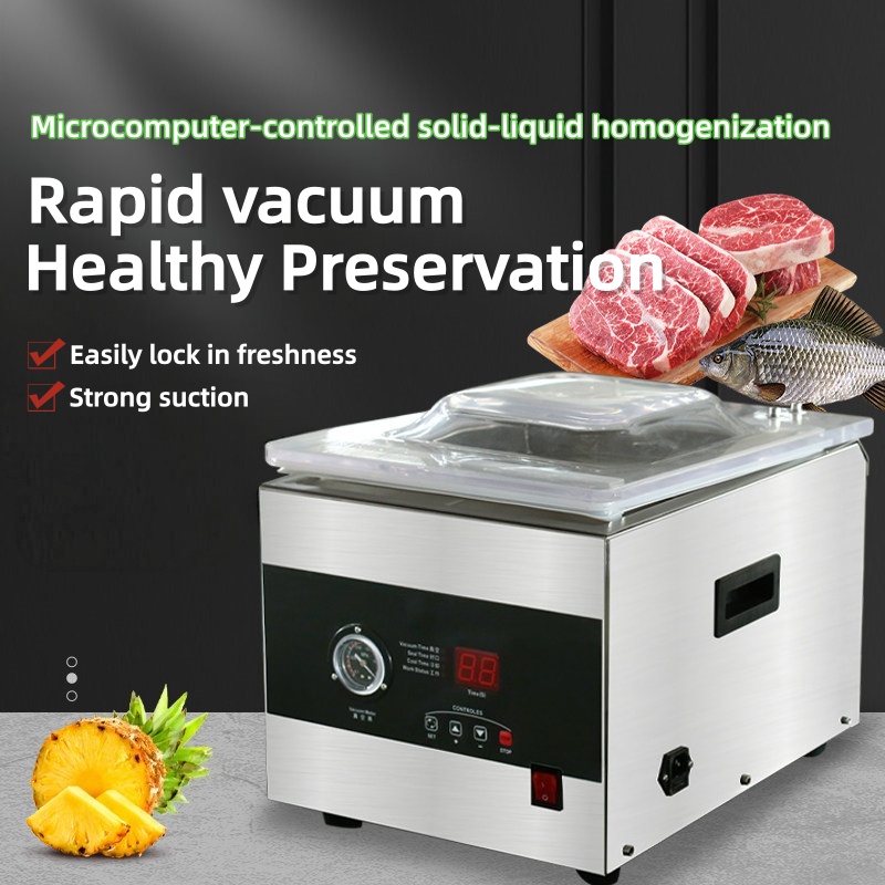 Stacjonarna komercyjna maszyna – Food Vacuum Sealer Machine recenzja i cena