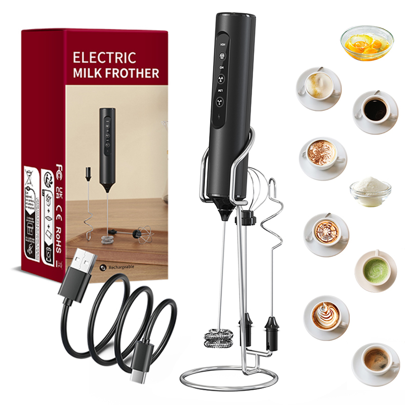 Elektryczny spieniacz do mleka – Electric Milk Frother Handheld recenzja i cena