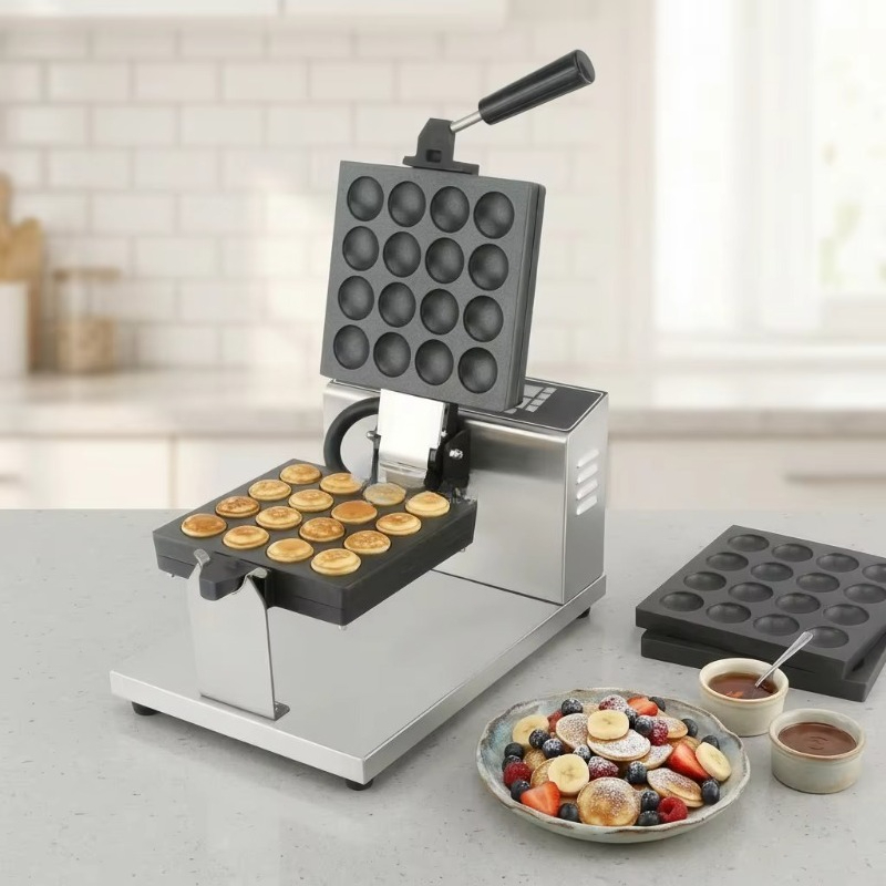 Maszyna do poffertjes z powłok – Mini Waffle Maker Machine recenzja i cena