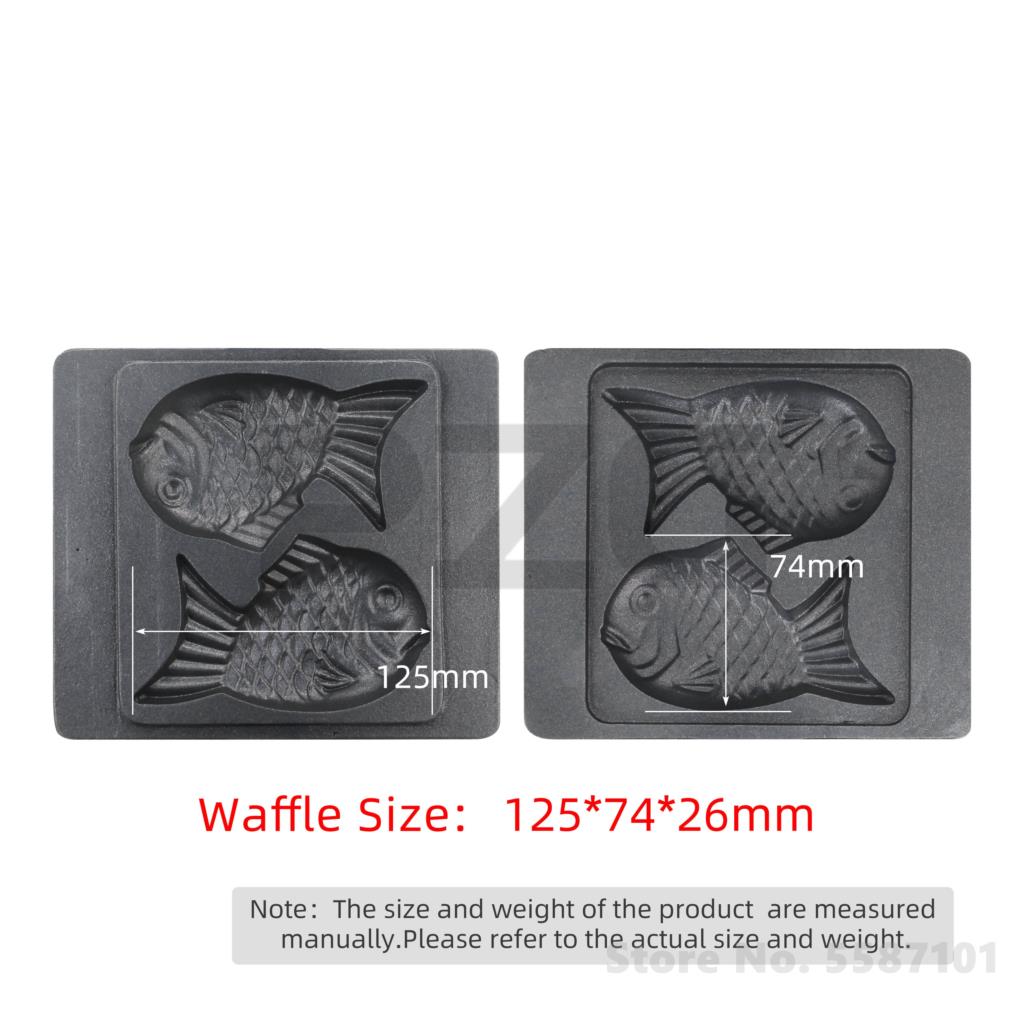 Maszyna do Taiyaki na Gaz ze S – Mini Waffle Maker Machine recenzja i cena
