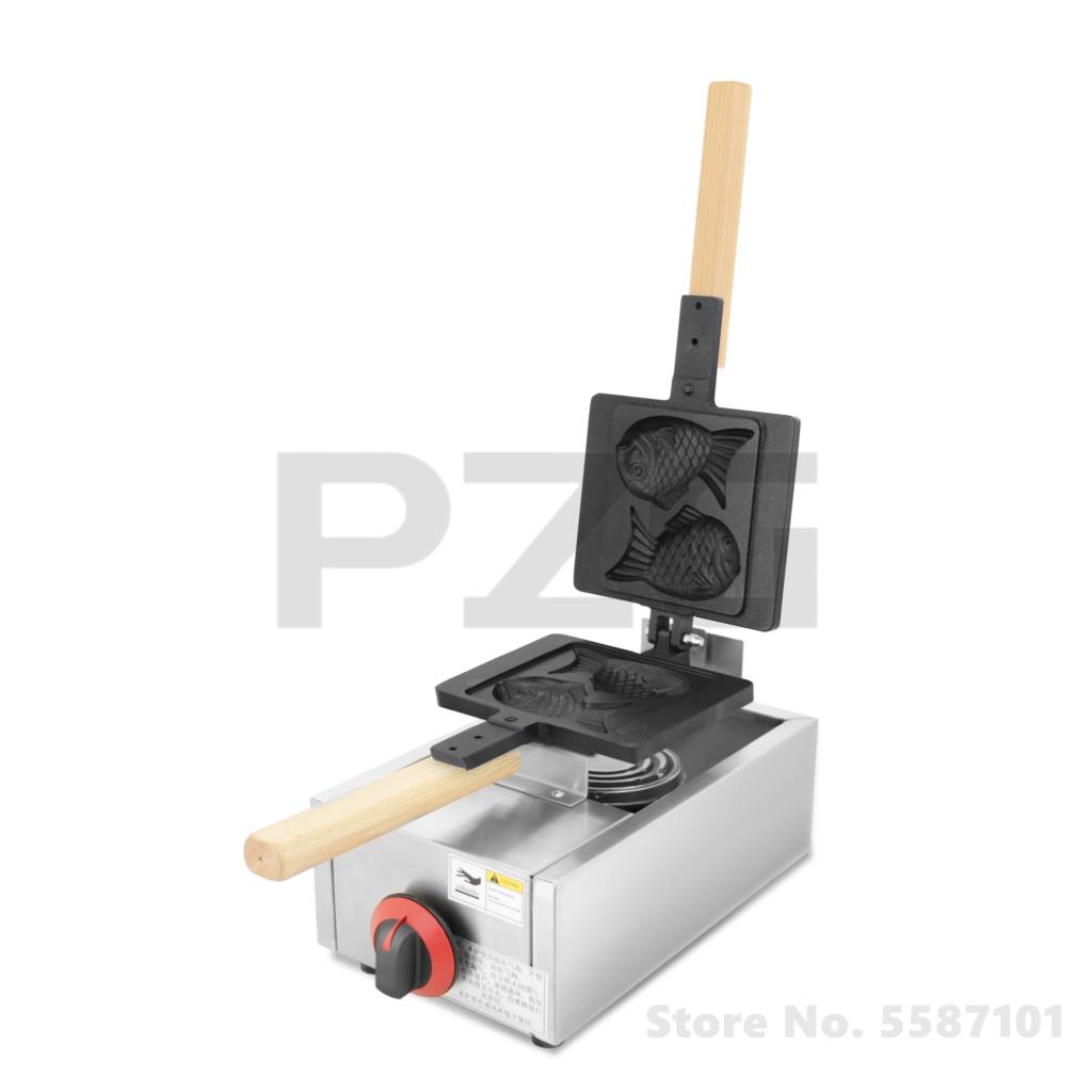 Maszyna do Taiyaki na Gaz ze S – Mini Waffle Maker Machine recenzja i cena