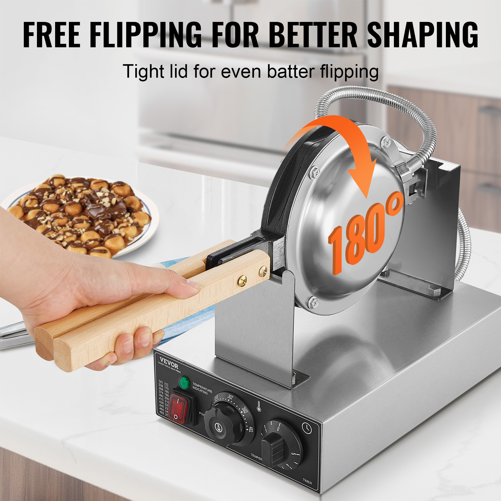 Domowa i komercyjna maszyna do – Mini Waffle Maker Machine recenzja i cena