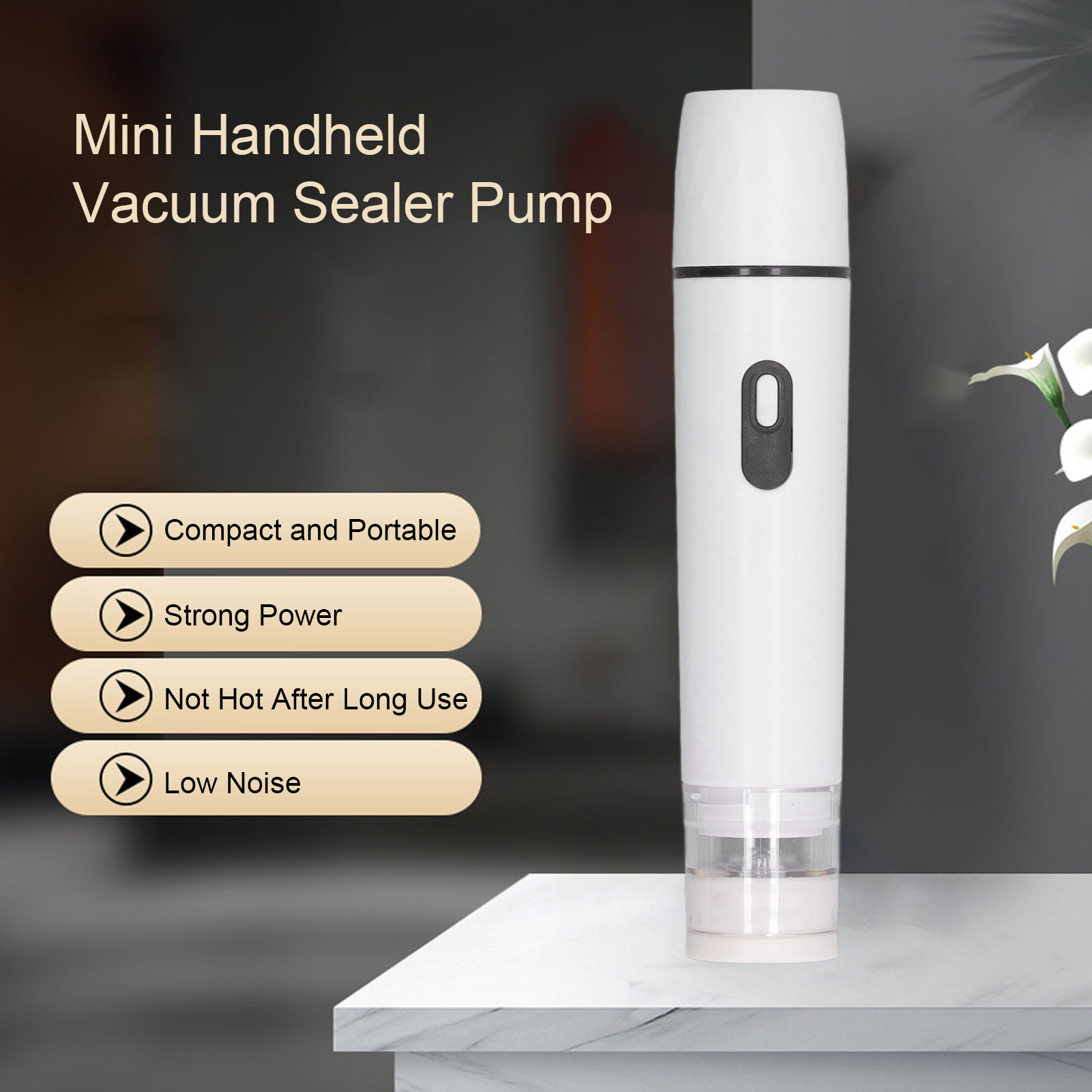 Elektryczna pompka powietrza,  – Food Vacuum Sealer Machine recenzja i cena