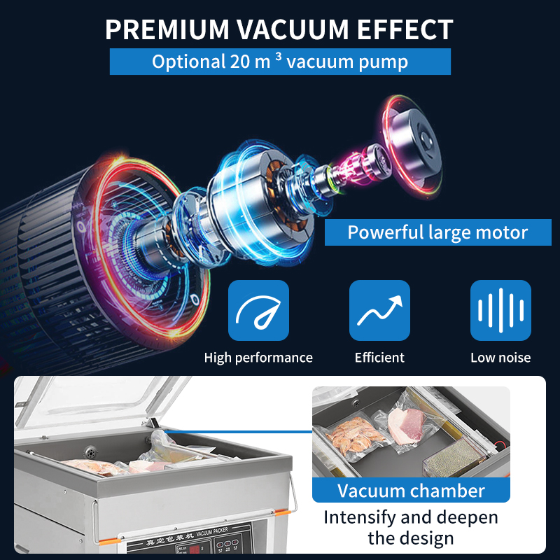 Półautomatyczna, pionowa pakow – Food Vacuum Sealer Machine recenzja i cena