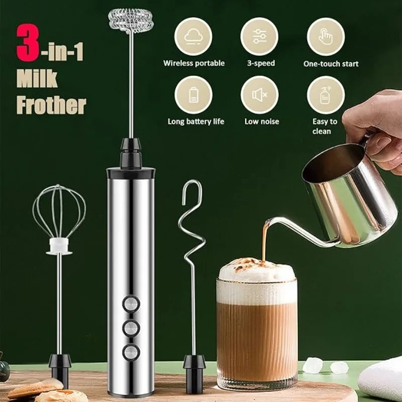 Elektryczny trzepak do mleka 3 – Kitchen Appliances recenzja i cena