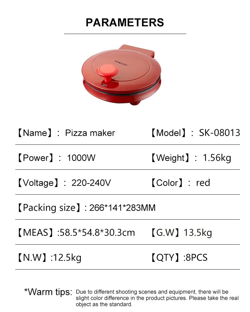 Elektryczna maszyna do pizzy 1 – Mini Waffle Maker Machine recenzja i cena