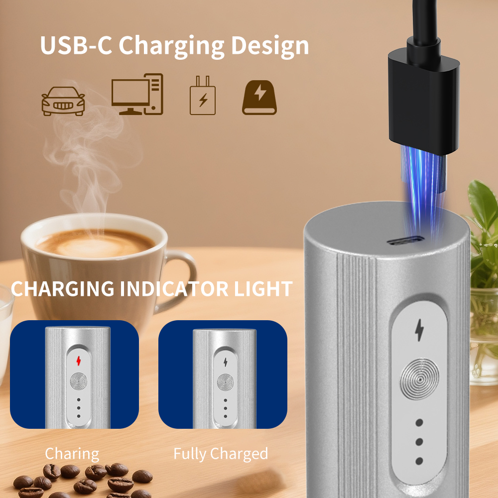 Cliton Elektroplaterowany Sreb – Portable Blender Usb Rechargeable recenzja i cena