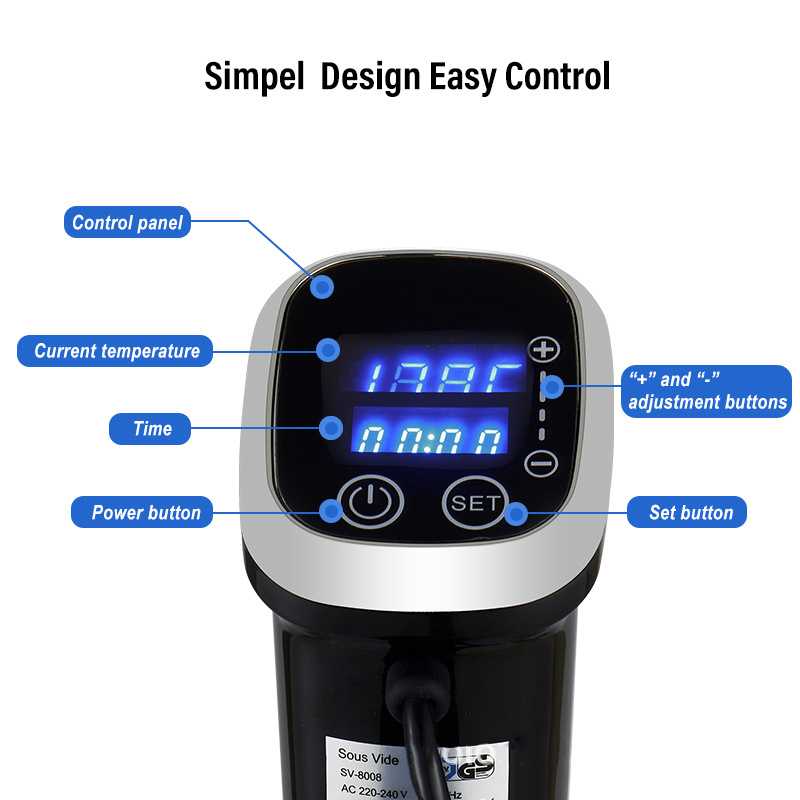 Wodoodporny precyzyjny garnek  – Digital Sous Vide Precision Cooker recenzja i cena