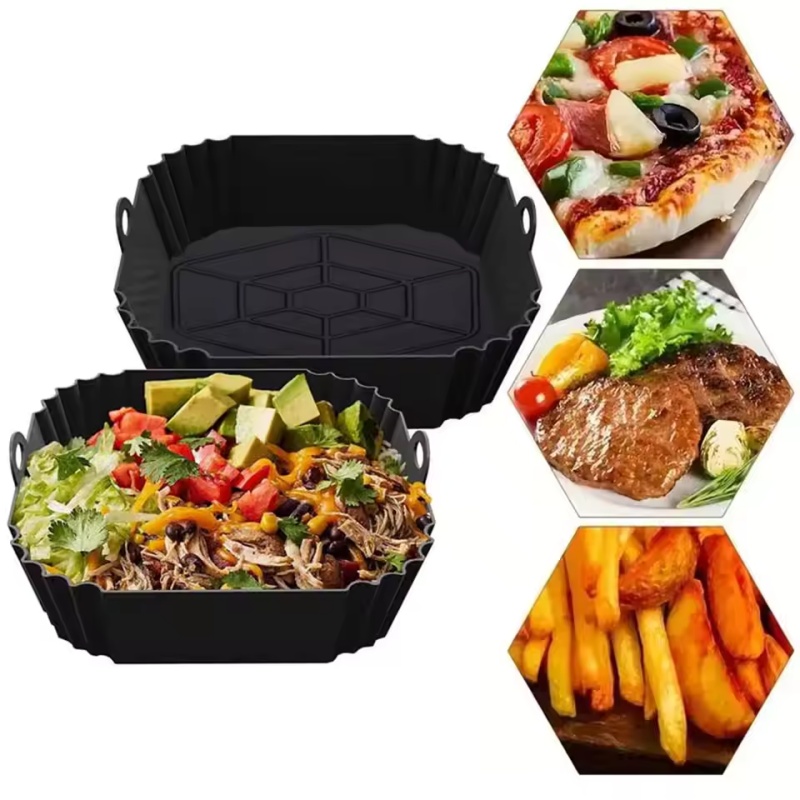 1 szt. Silikonowa tacka do fry – Air Fryer Silicone Pot Liner recenzja i cena