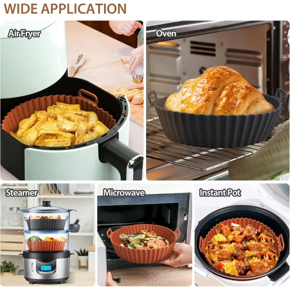 Silikonowy koszyk do frytkowni – Air Fryer Silicone Pot Liner recenzja i cena