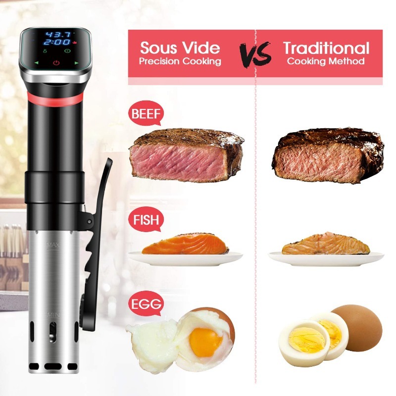 Cyfrowa maszyna Sous Vide, wol – Digital Sous Vide Precision Cooker recenzja i cena