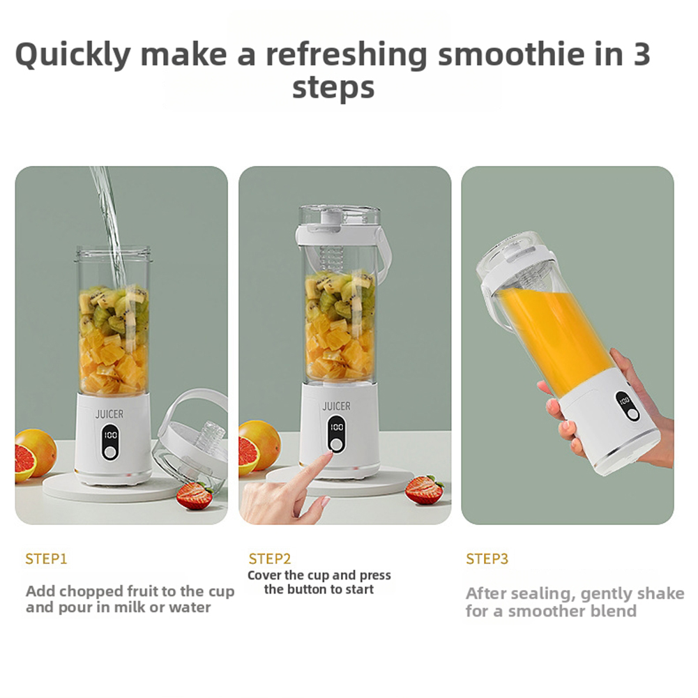 Przenośny blender 600 ml, elek – Portable Blender Usb Rechargeable recenzja i cena