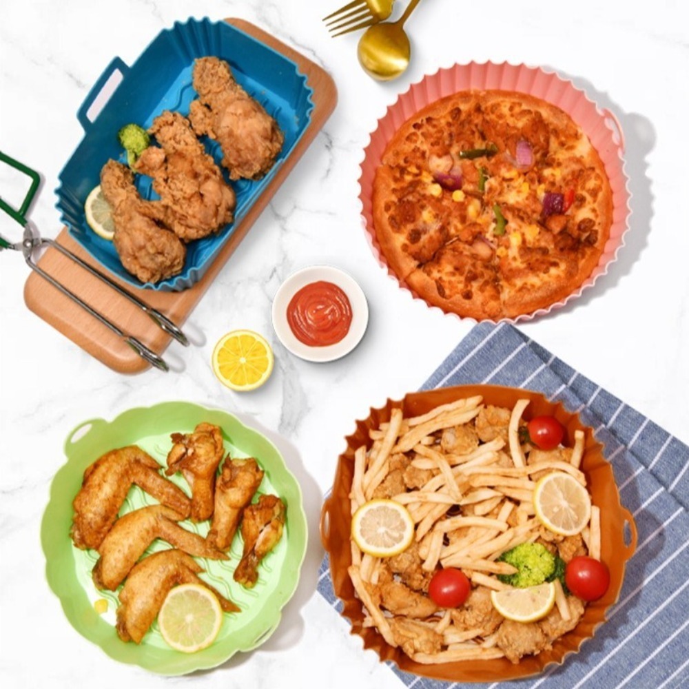Silikonowe wkładki do frytkown – Air Fryer Silicone Pot Liner recenzja i cena