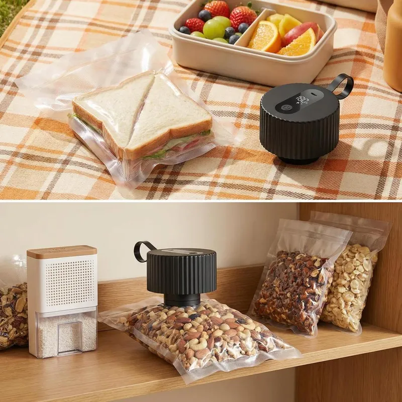 Elektryczny zestaw do próżniow – Food Vacuum Sealer Machine recenzja i cena
